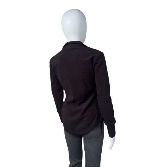 Old Navy Black Full Zip Fleece Jacket NWOT (XS Petite) - Picture 6 of 11